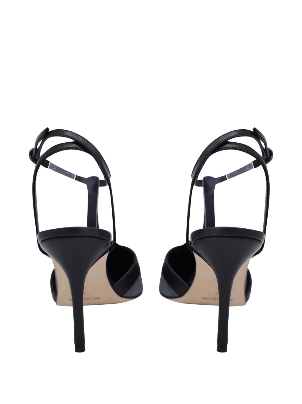 Manolo Blahnik Catillo buckled pumps - Grijs