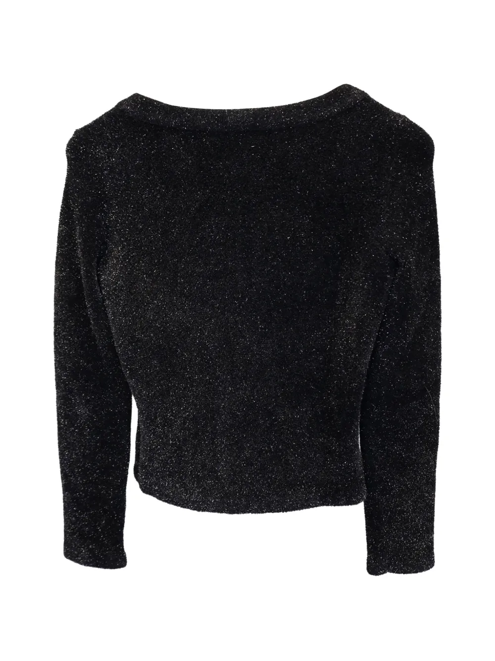 Scoop-Neck Long-Sleeve Sweater