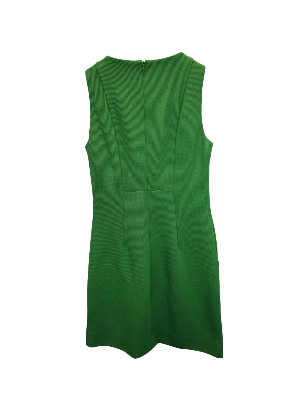 Diane Von Furstenberg Vintage round-neck mini dress - Groen