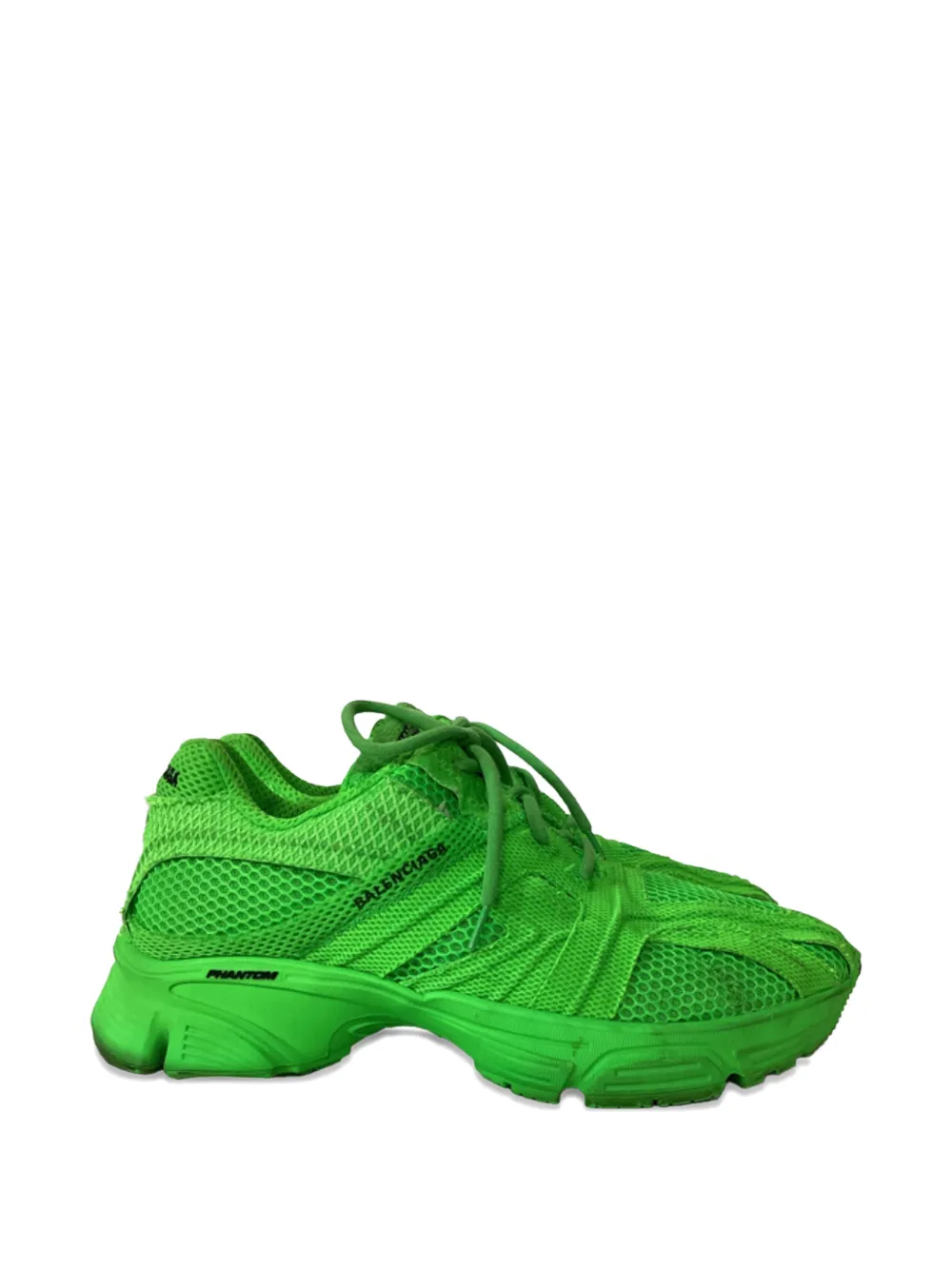 Pre-owned Balenciaga Phantom Lace-up Sneakers In Green