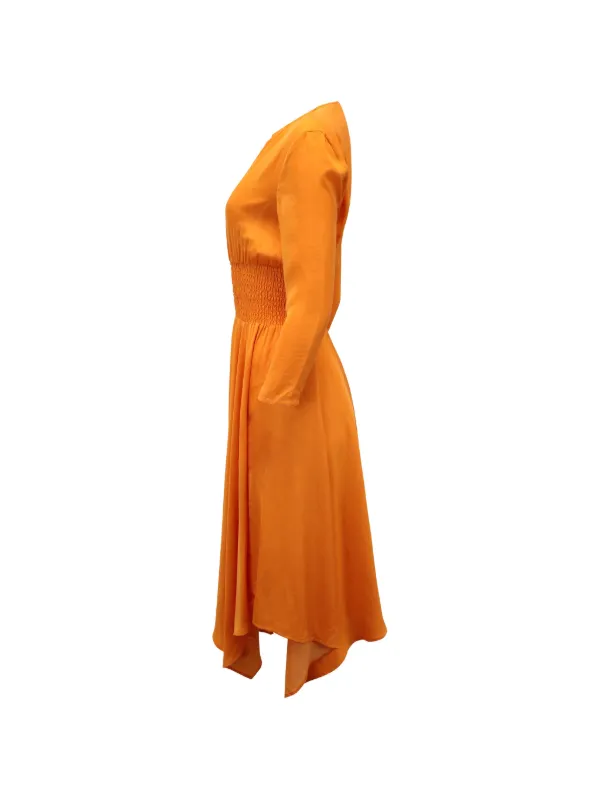blue and orange dress Buy Vethnic Navy Blue Dress Material with Orange Dupatta and  Bottom(Navya_Blue&Orange Free SIze) at Amazon.in