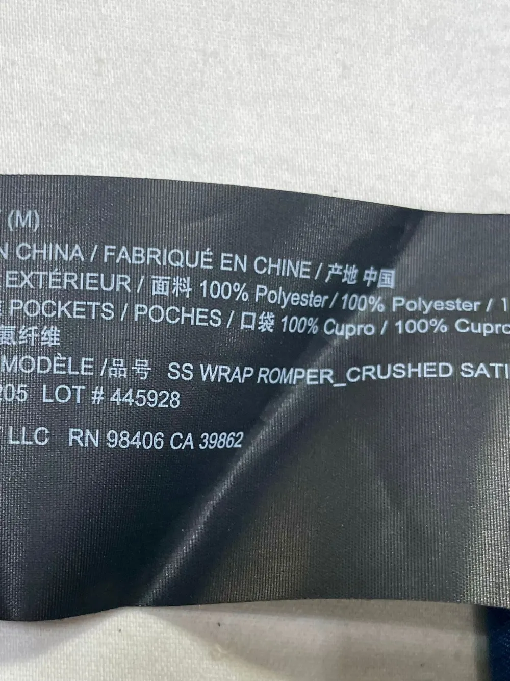 Theory wrap V-neck playsuit - Blu