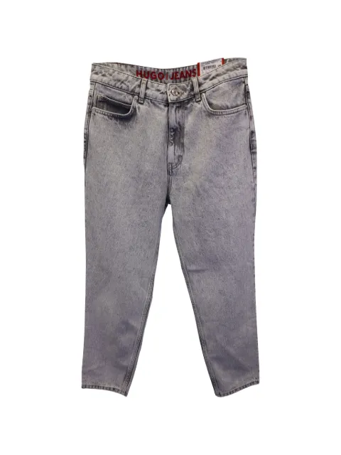 BOSS logo-patch jeans