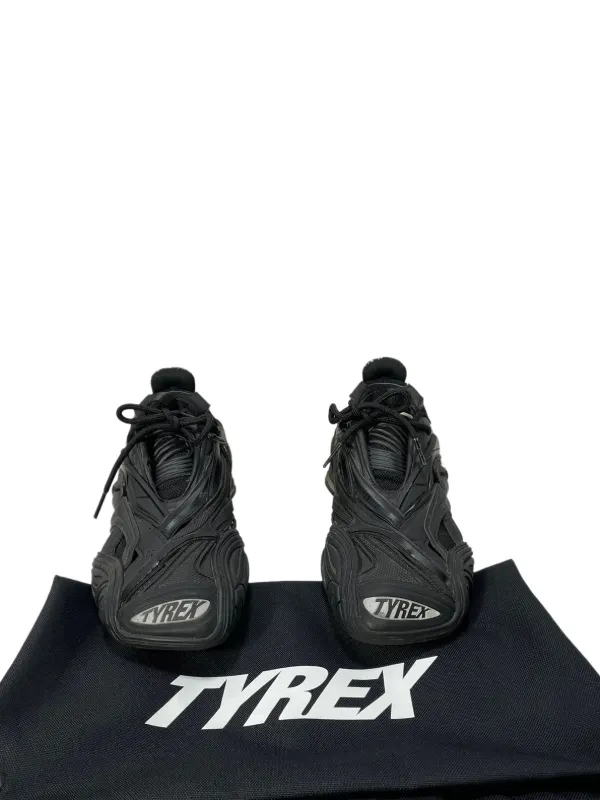 Balenciaga Pre-Owned Tyrex lace-up Sneakers | Black | FARFETCH