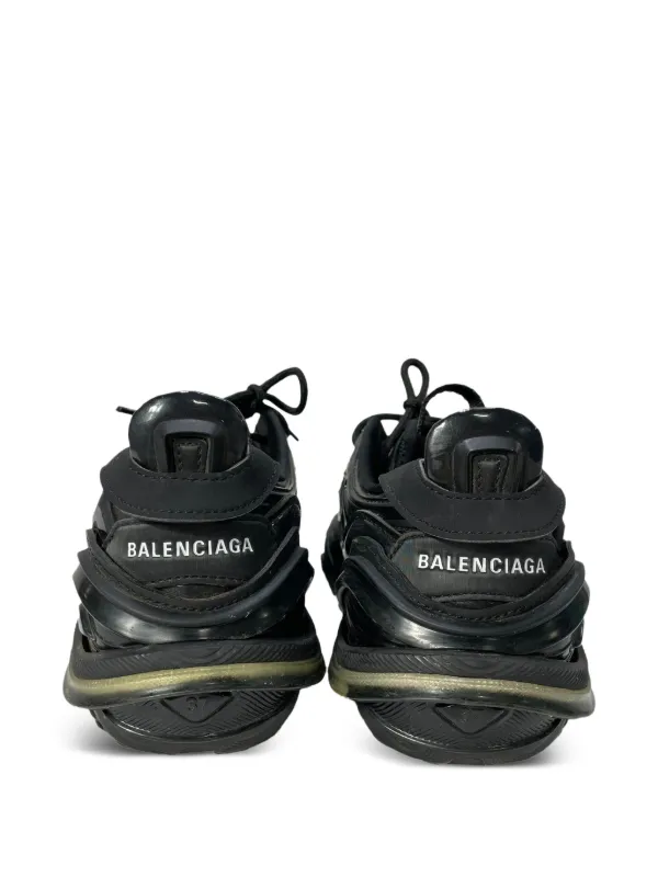 BALENCIAGA TYREX スニーカー ブラック Balenciaga Pre-Owned Tyrex lace-up Sneakers | Black | FARFETCH