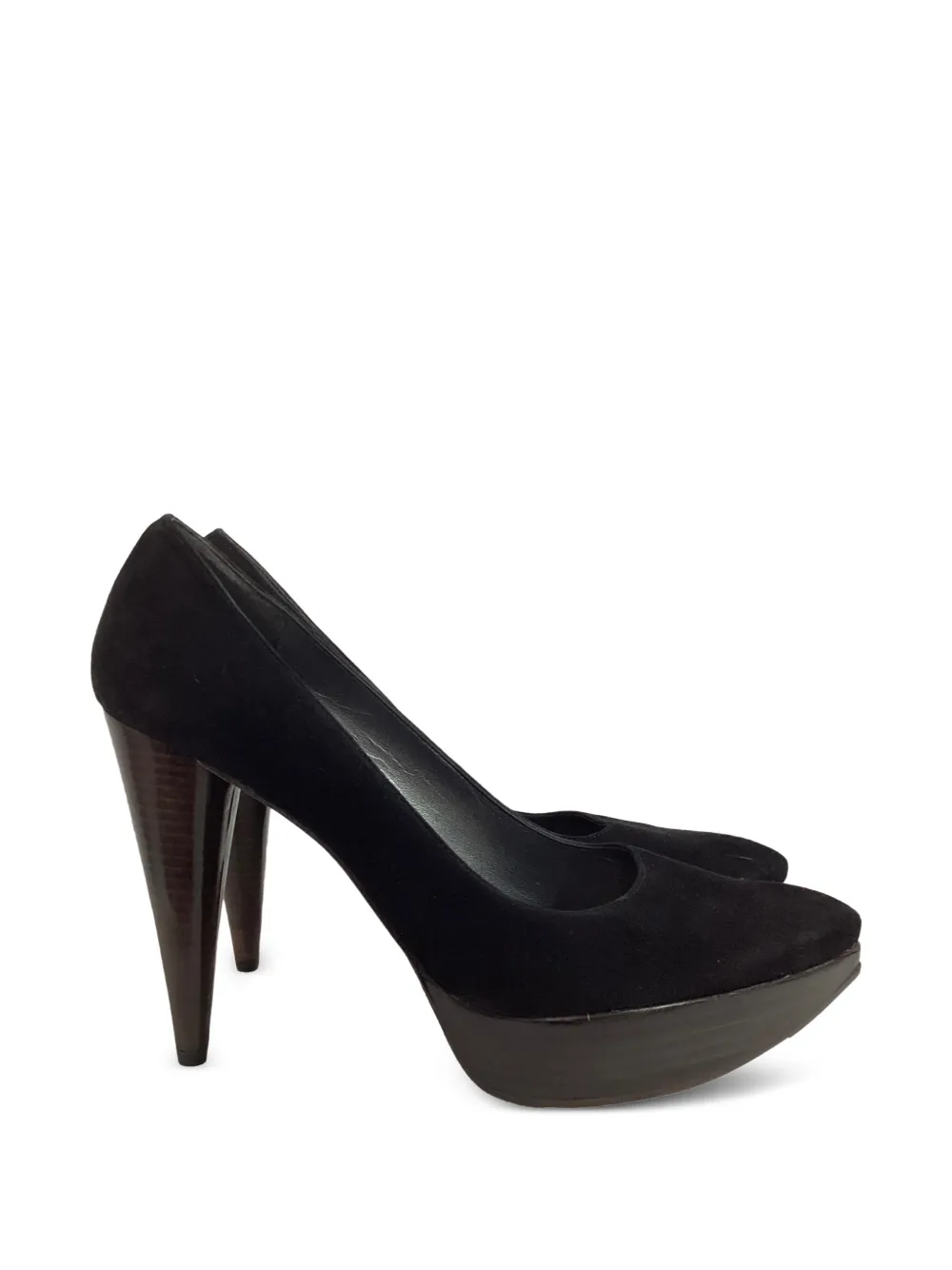 Stuart Weitzman suede pumps - Schwarz