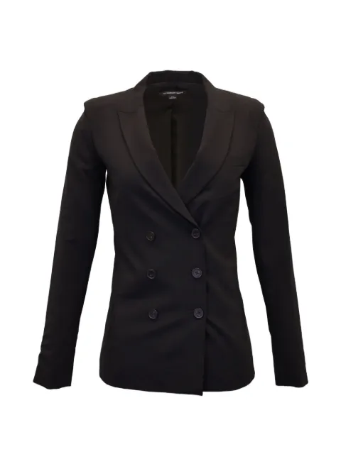Pre-Owned Alexander Wang double-breasted blazer