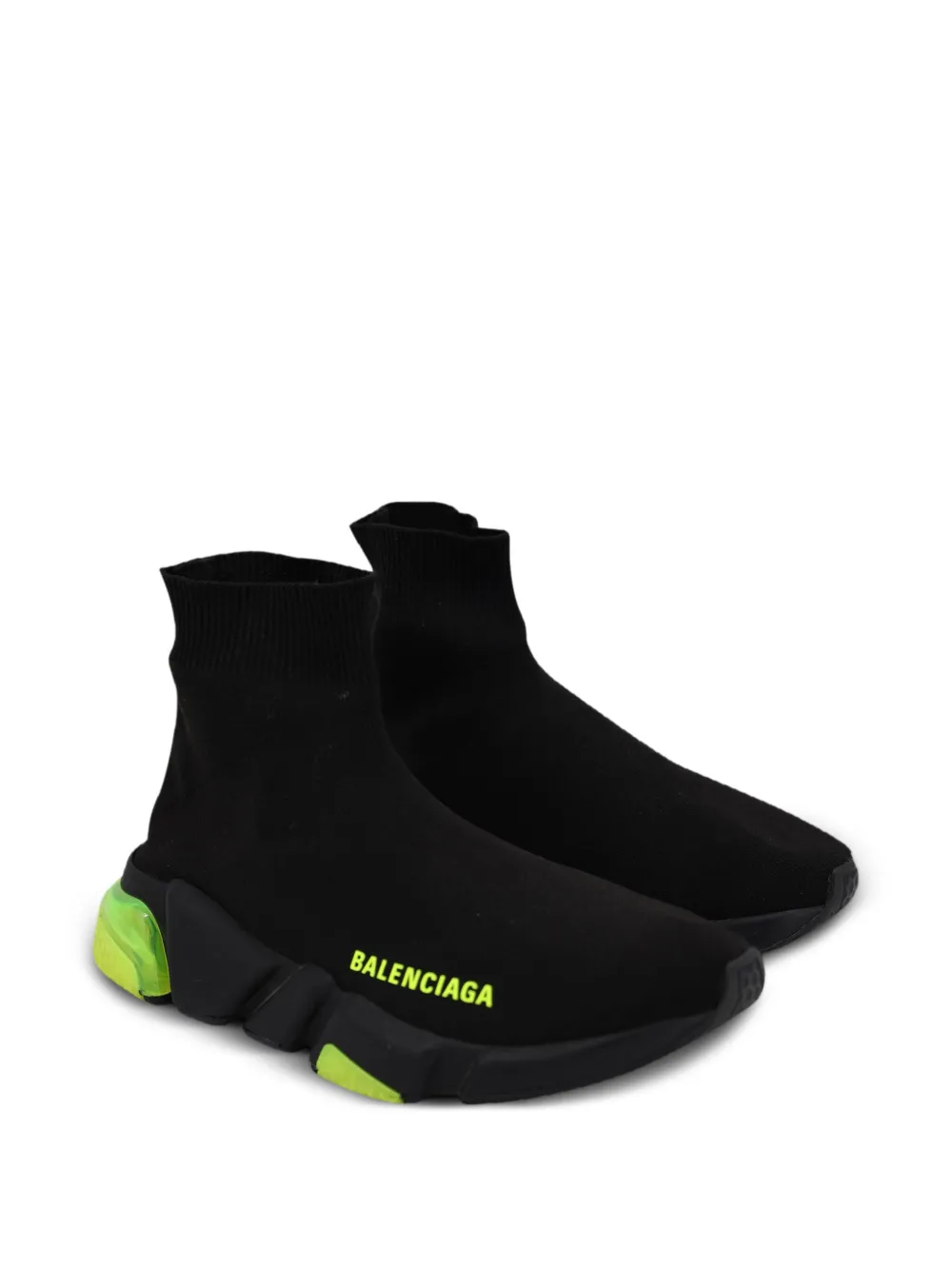 Balenciaga Pre-Owned Speedy logo-print sneakers - Zwart