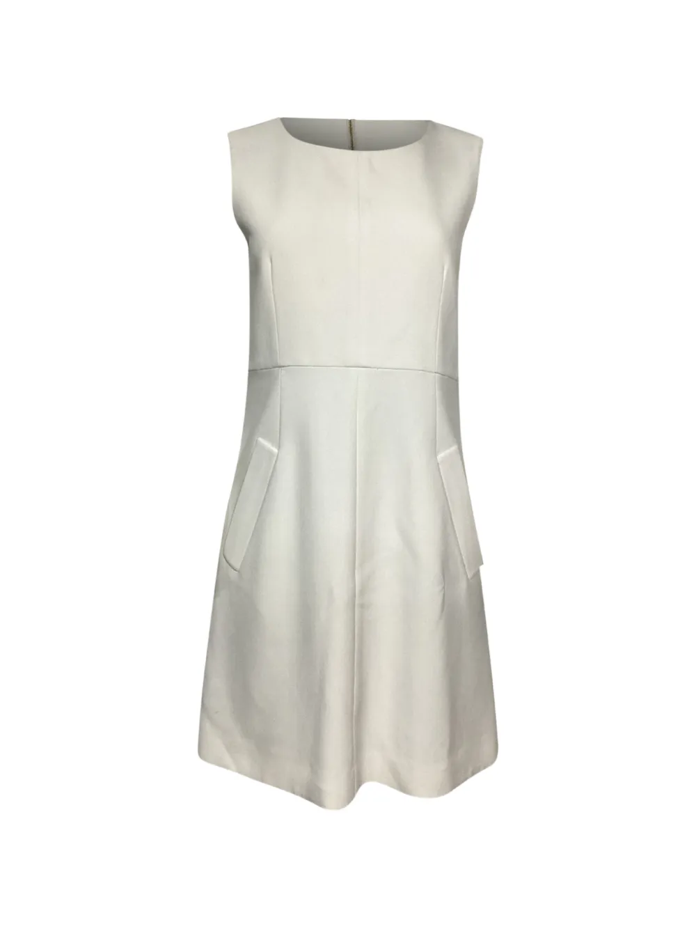 Diane Von Furstenberg Vintage sleeveless mini dress - Bianco