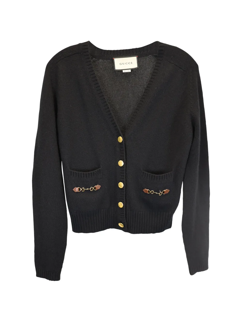 Gucci Pre-Owned horsebit cardigan - Nero