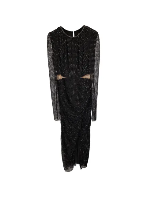 Self-Portrait vestido Diamante Mesh