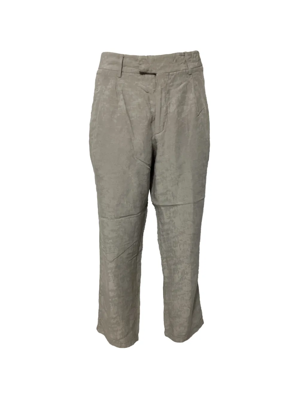 Giorgio Armani Pre-Owned cotton trousers - Grigio