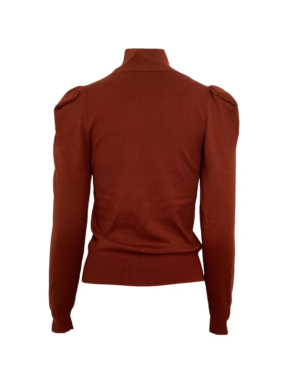  Caroline Constas Ivy High-neck Top - Brown 