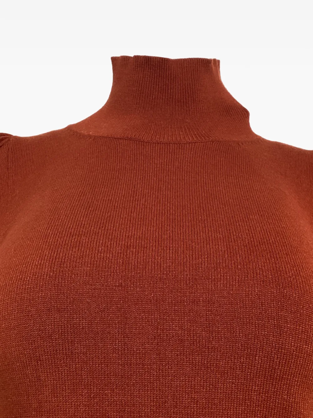  Caroline Constas Ivy High-neck Top - Brown 
