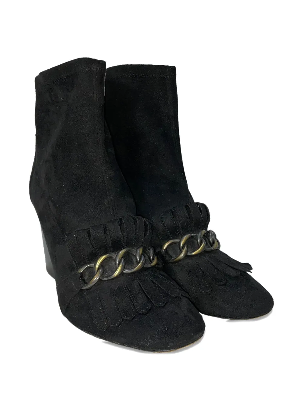 Stuart Weitzman suede boots - Zwart