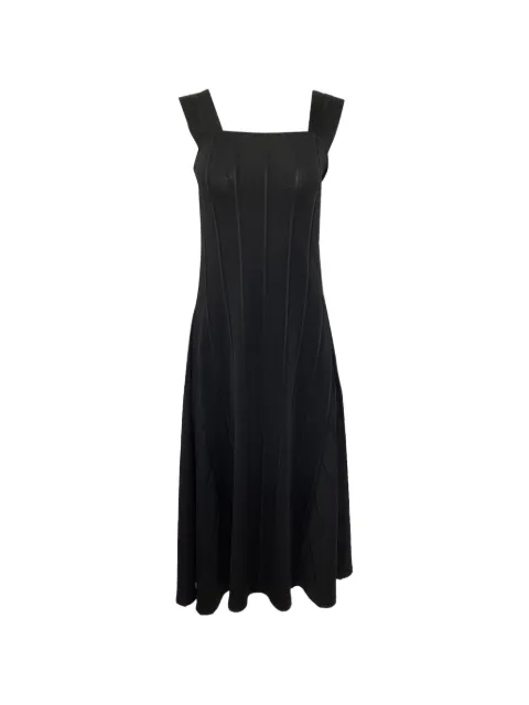 Theory panelled ribbed midi dress