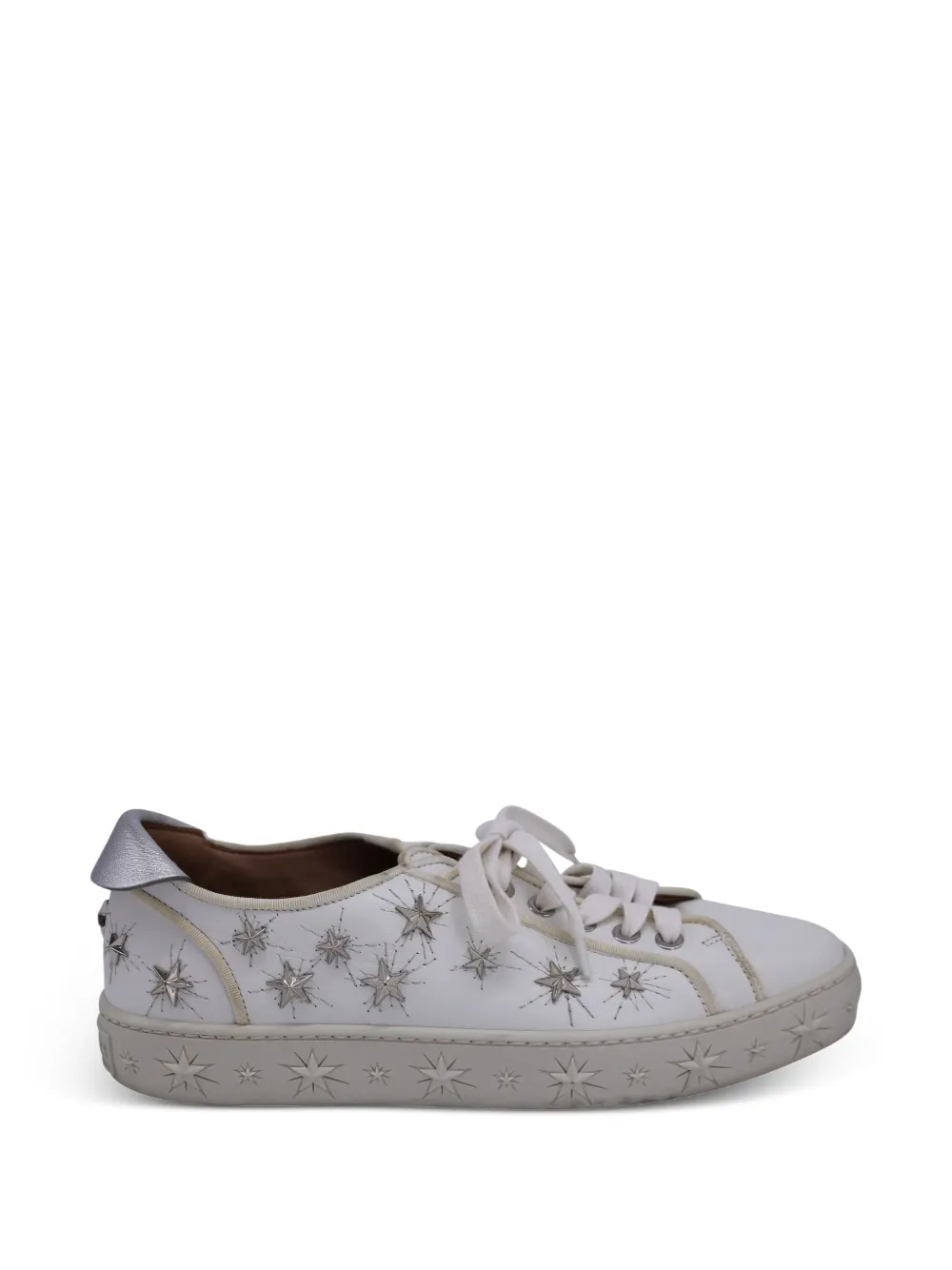 Aquazzura Cosmic Star-Stud sneakers - Weiß