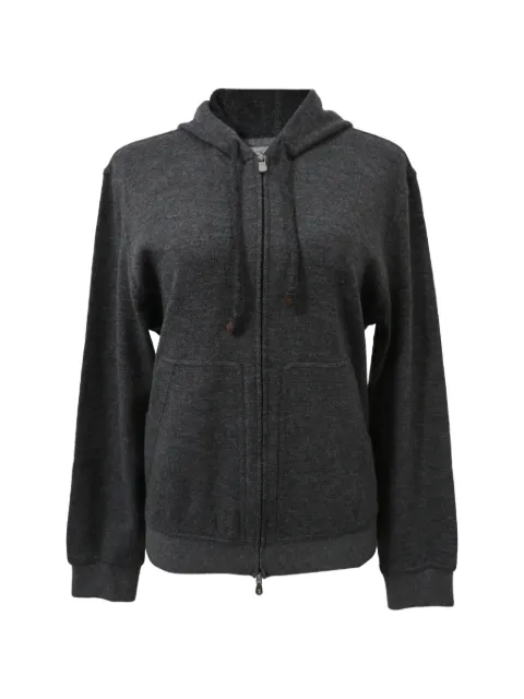 Brunello Cucinelli Vintage double-zipper sweatshirt
