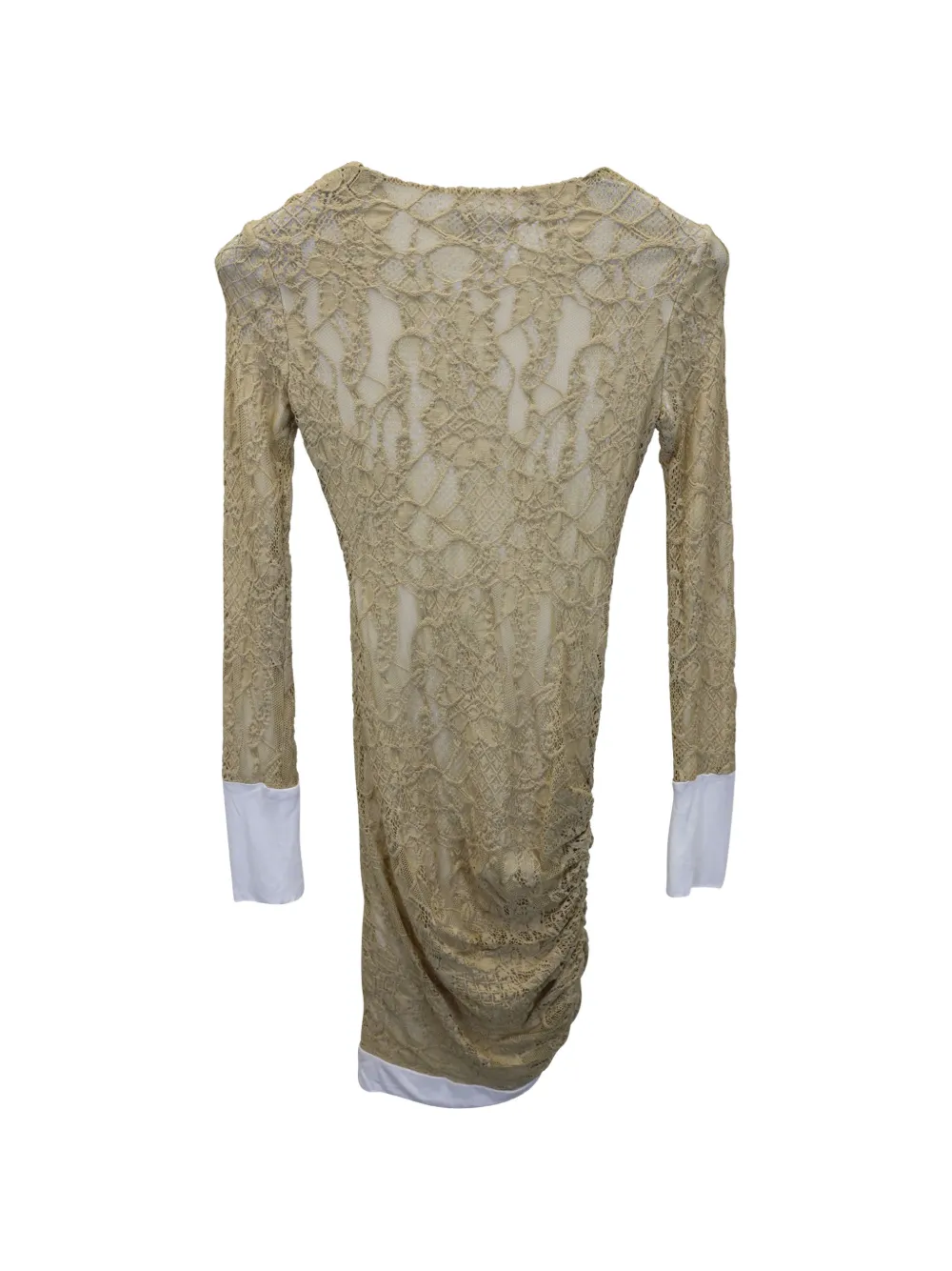 A.L.C. lace mini dress - Beige