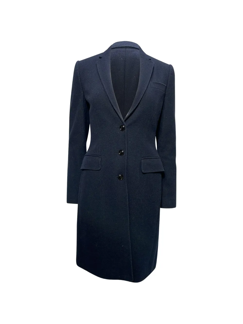 Dolce & Gabbana Pre-Owned front-pockets single-breasted coat - Blu