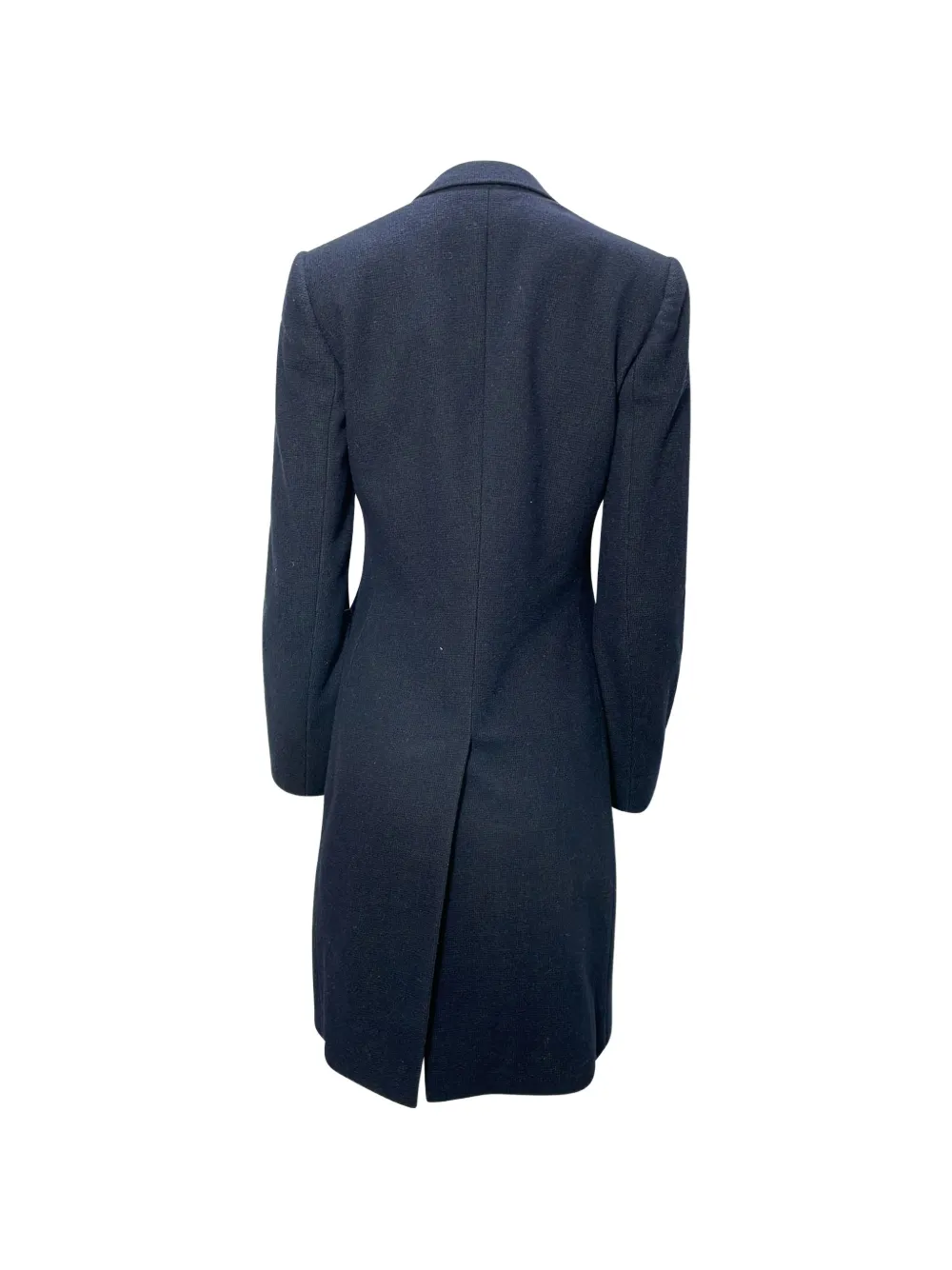 Dolce & Gabbana Pre-Owned front-pockets single-breasted coat - Blauw