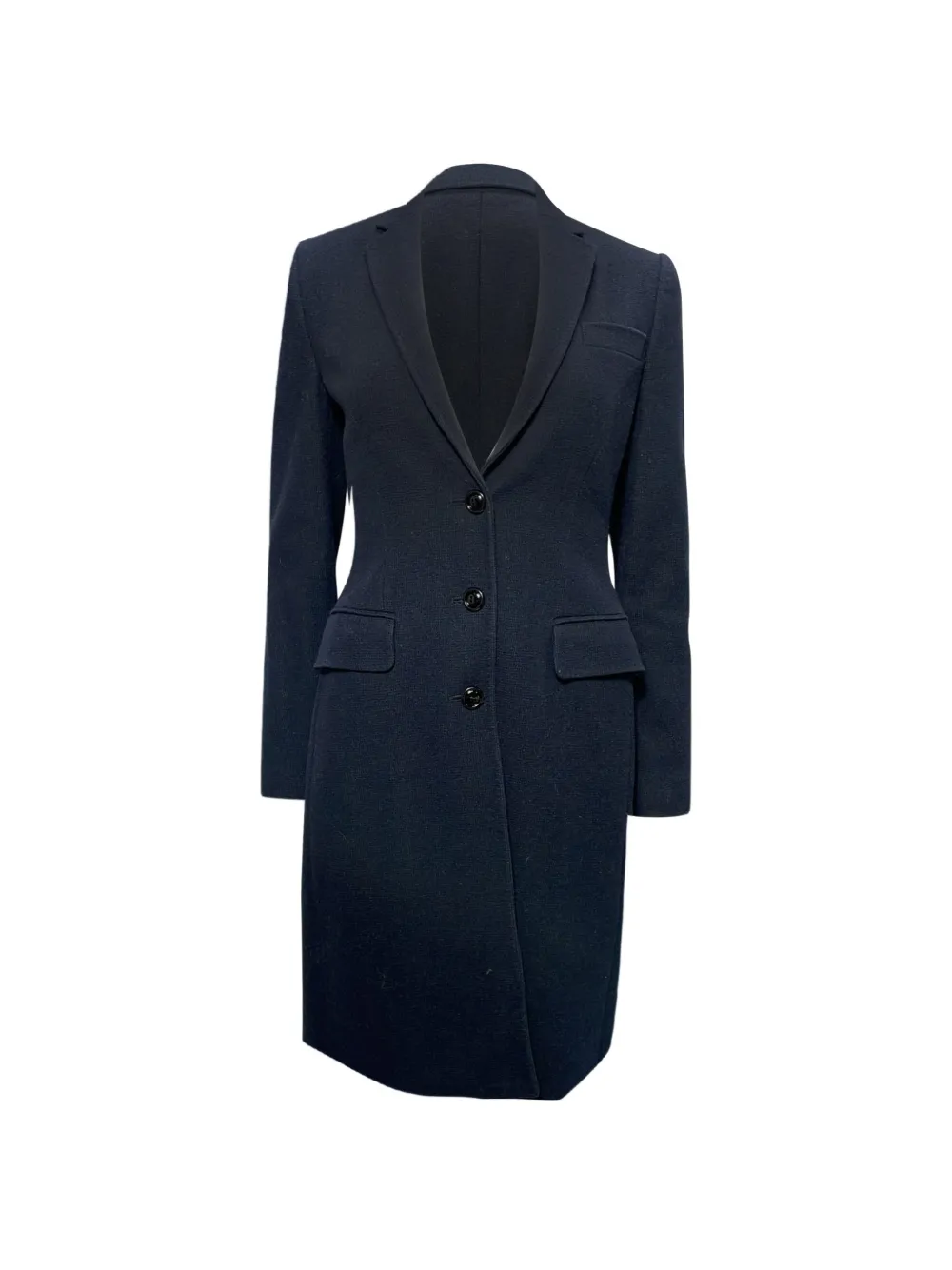 Dolce & Gabbana Pre-Owned front-pockets single-breasted coat - Blu