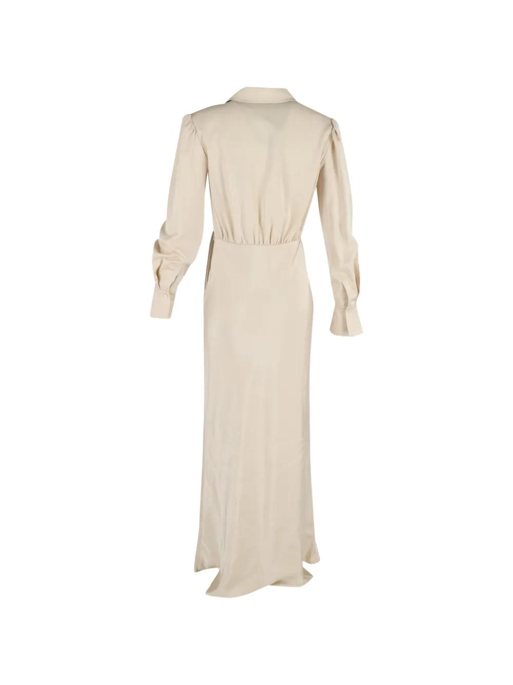 Self-Portrait embroidered-design maxi dress - Beige