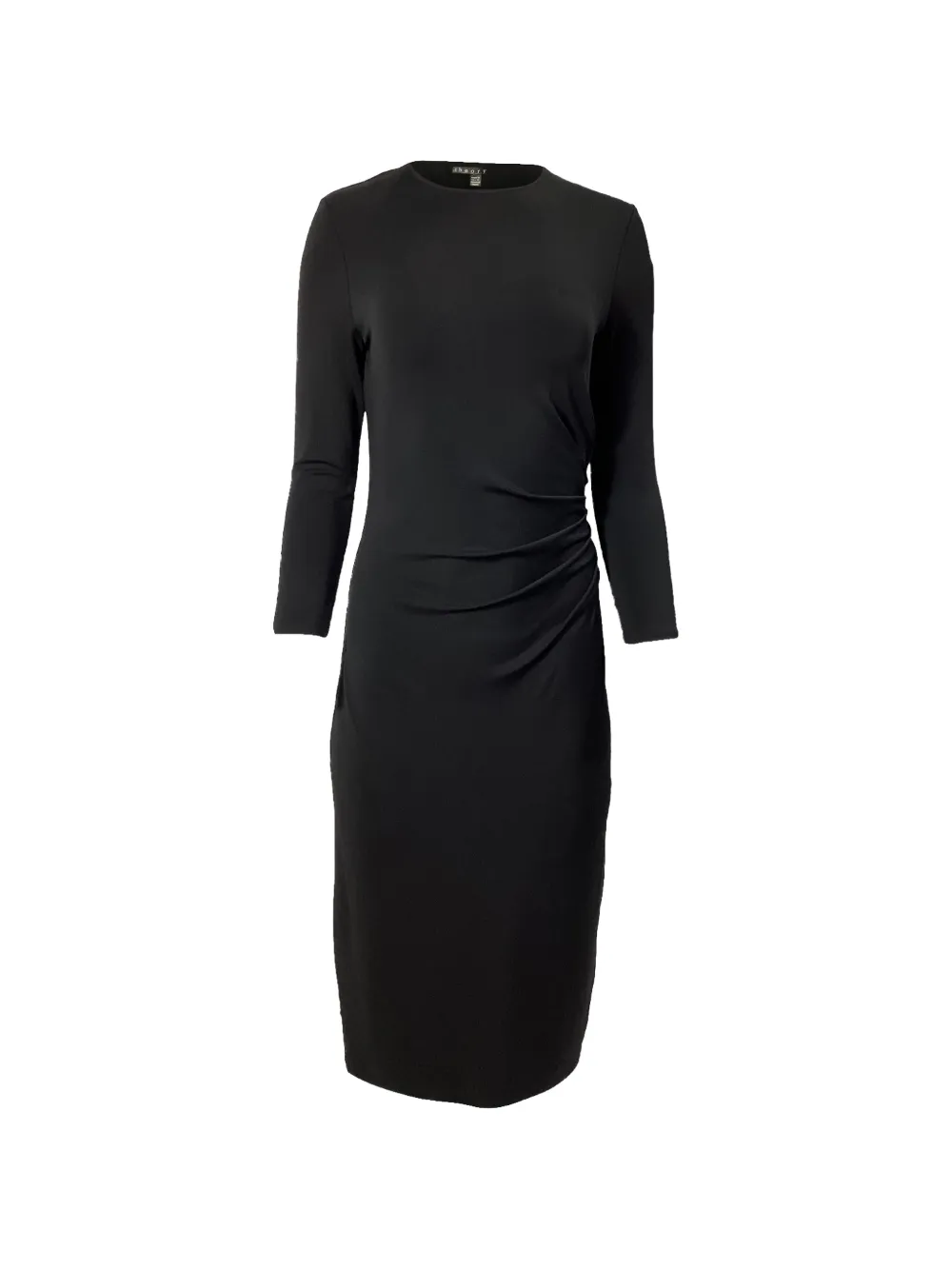 Theory long-sleeve midi dress - Nero