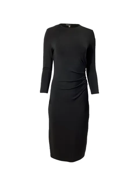 Theory long-sleeve midi dress