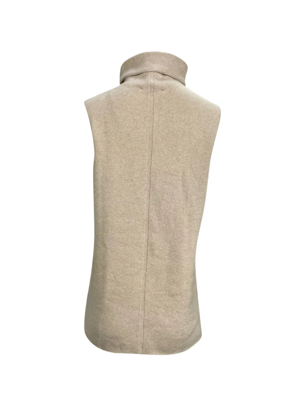 Turtleneck Sleeveless Sweater