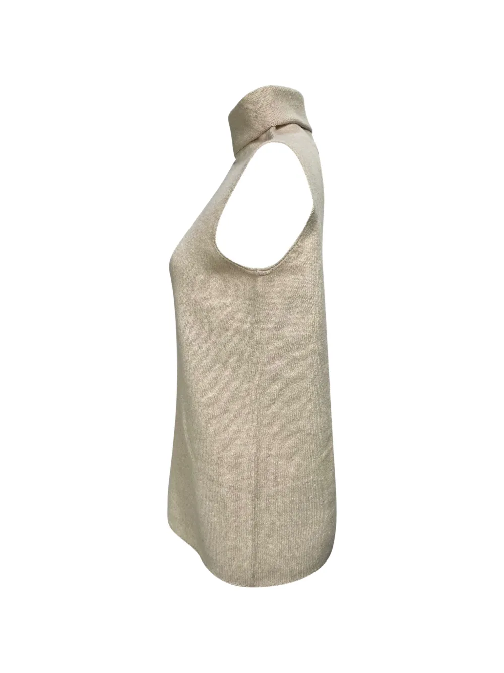 Turtleneck Sleeveless Sweater