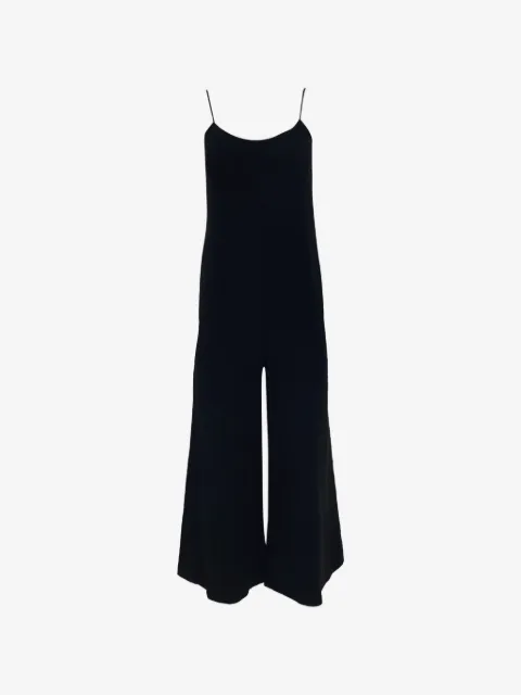 Theory wide-leg sleeveless jumpsuit