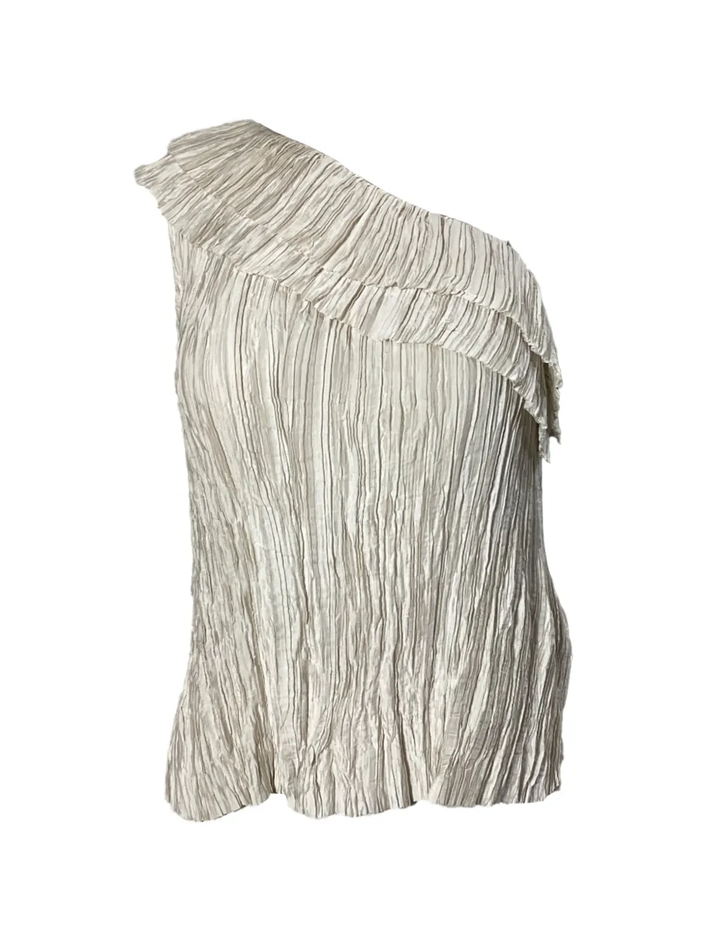 Ulla Johnson one-shoulder blouse - Nude