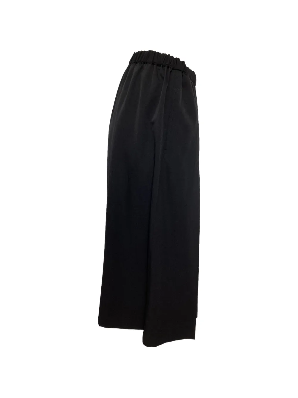 Elastic-Waist Pleated Skirt
