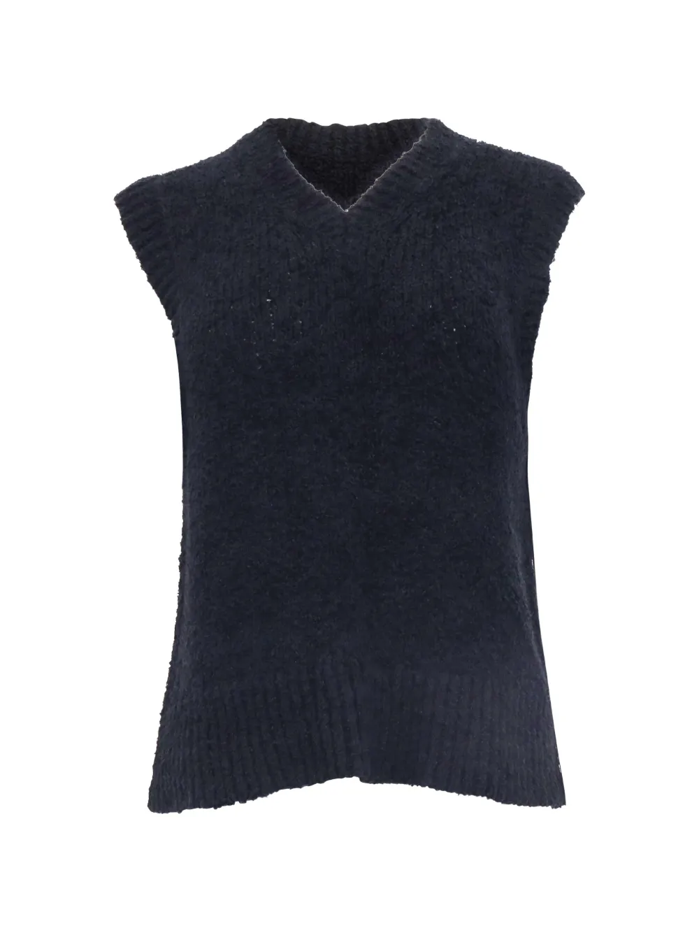 Theory V-neck knitted vest - Blu