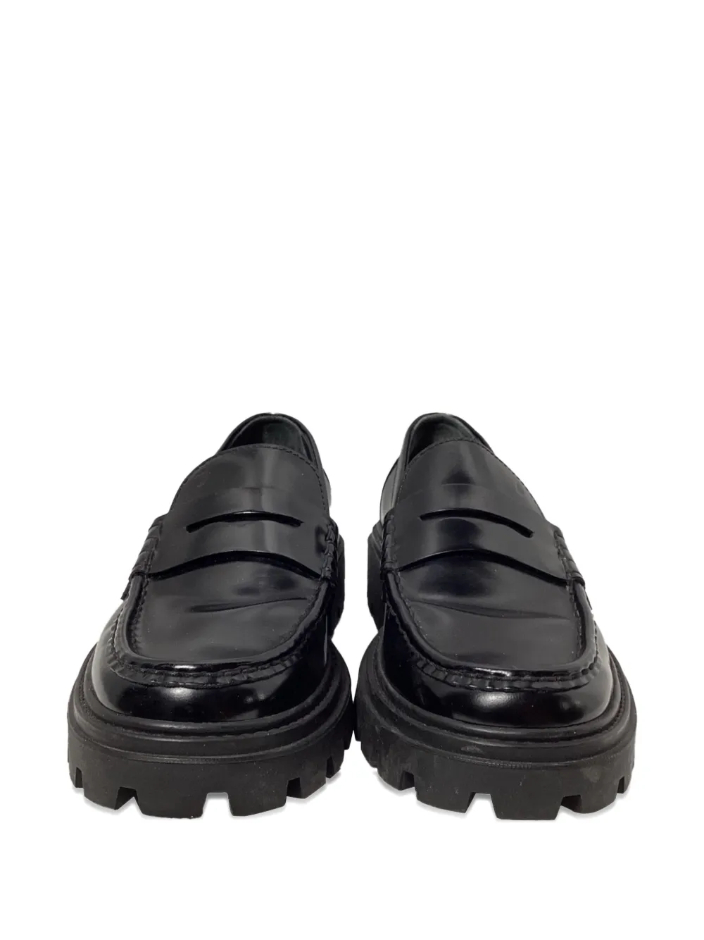 Tod's Vintage black loafers - Zwart