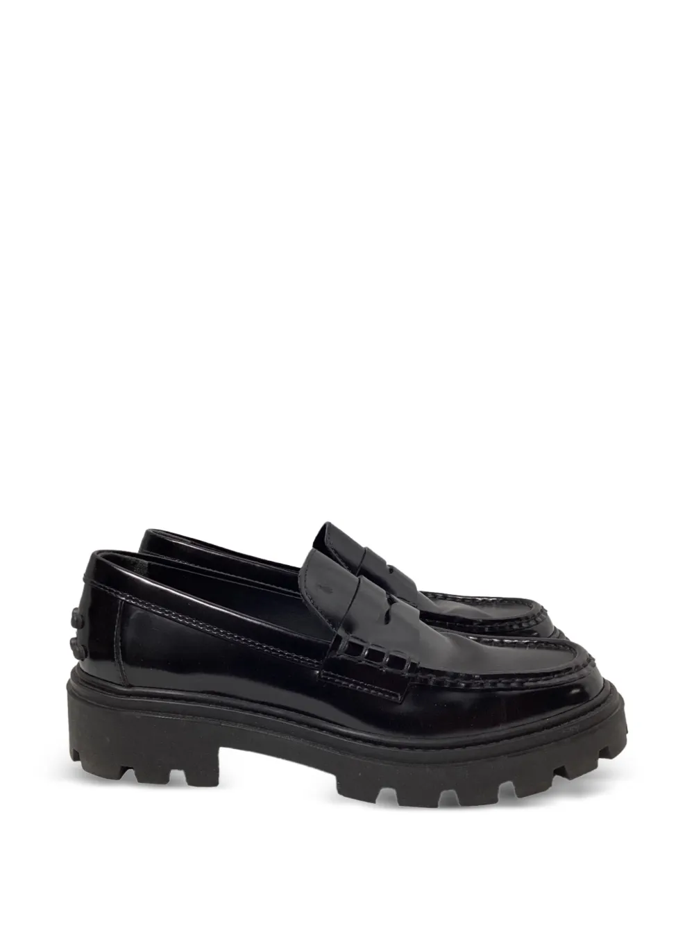 Tod's Vintage black loafers - Schwarz