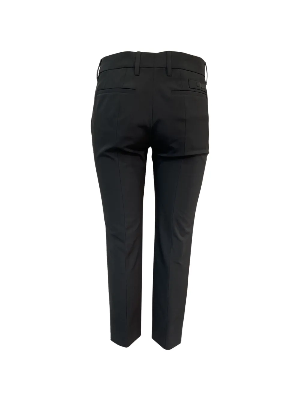 Prada Pre-Owned belt loops-detail trousers - Zwart