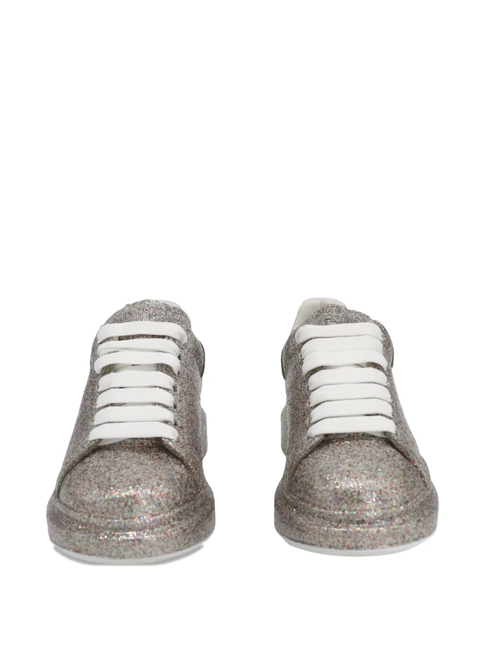 Alexander McQueen Pre-Owned glitter sneaker - Grijs