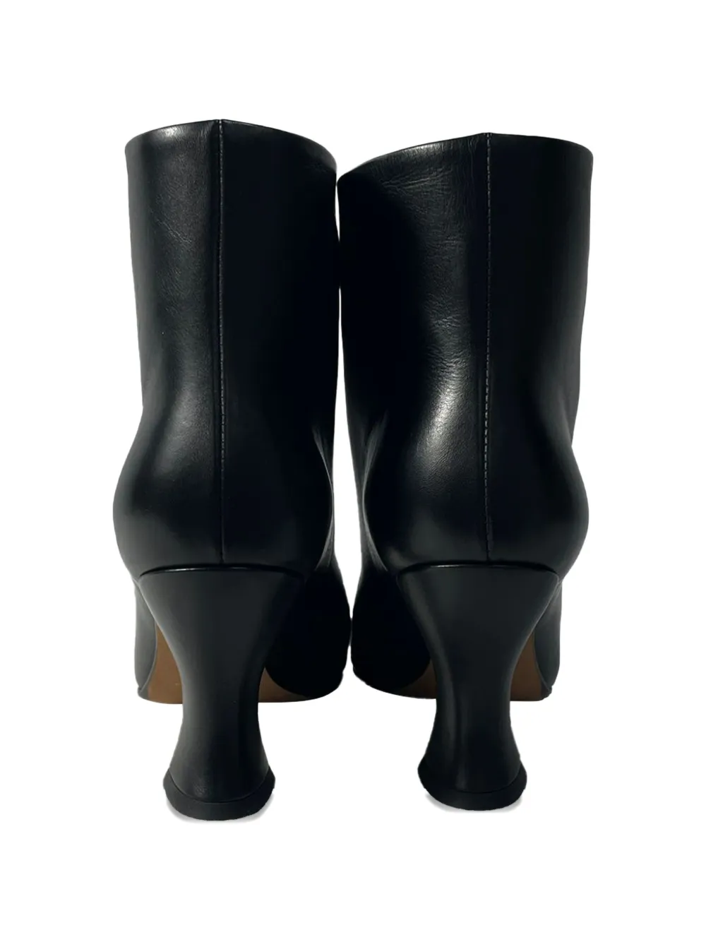 Bottega Veneta Pre-Owned Cloud pointed-toe ankle boots - Zwart