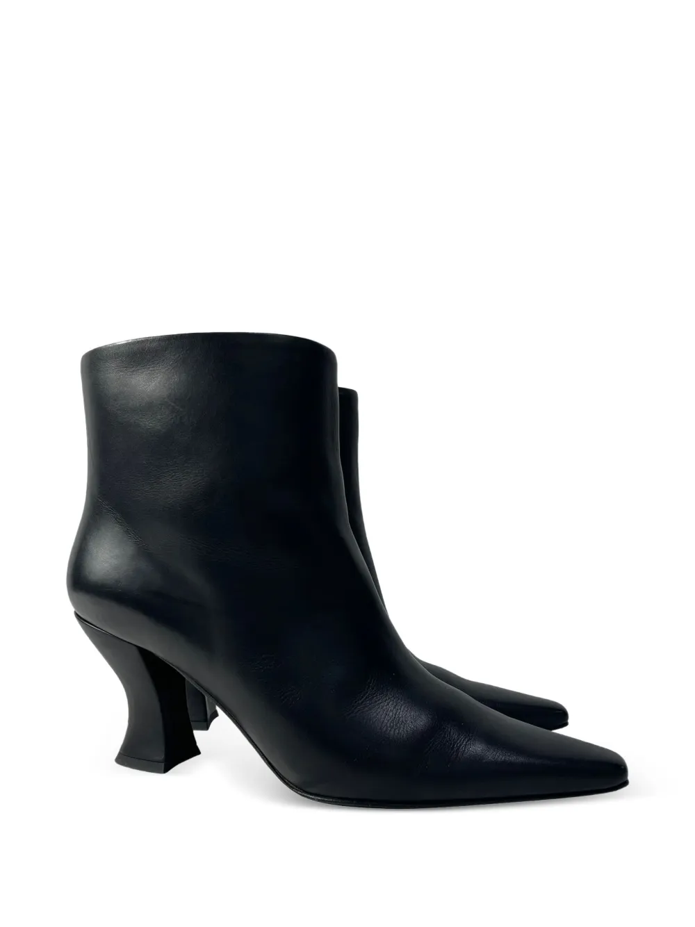Bottega Veneta Pre-Owned Cloud pointed-toe ankle boots - Schwarz