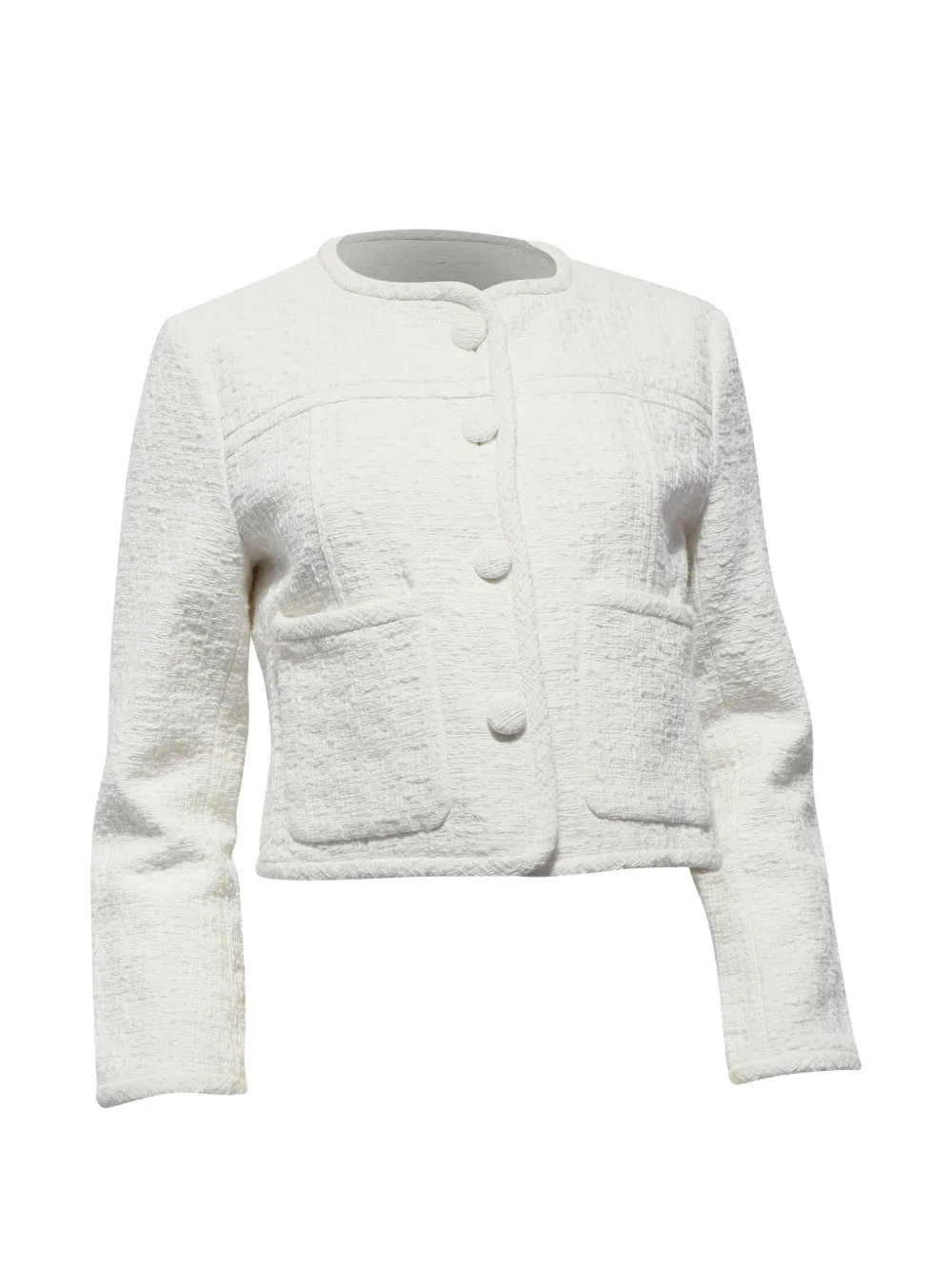 Pre-owned Proenza Schouler White Label White Tweed Jacket