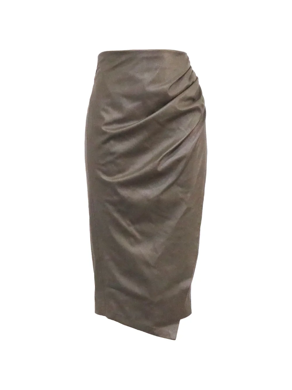 Jason Wu ruched pencil skirt - Groen