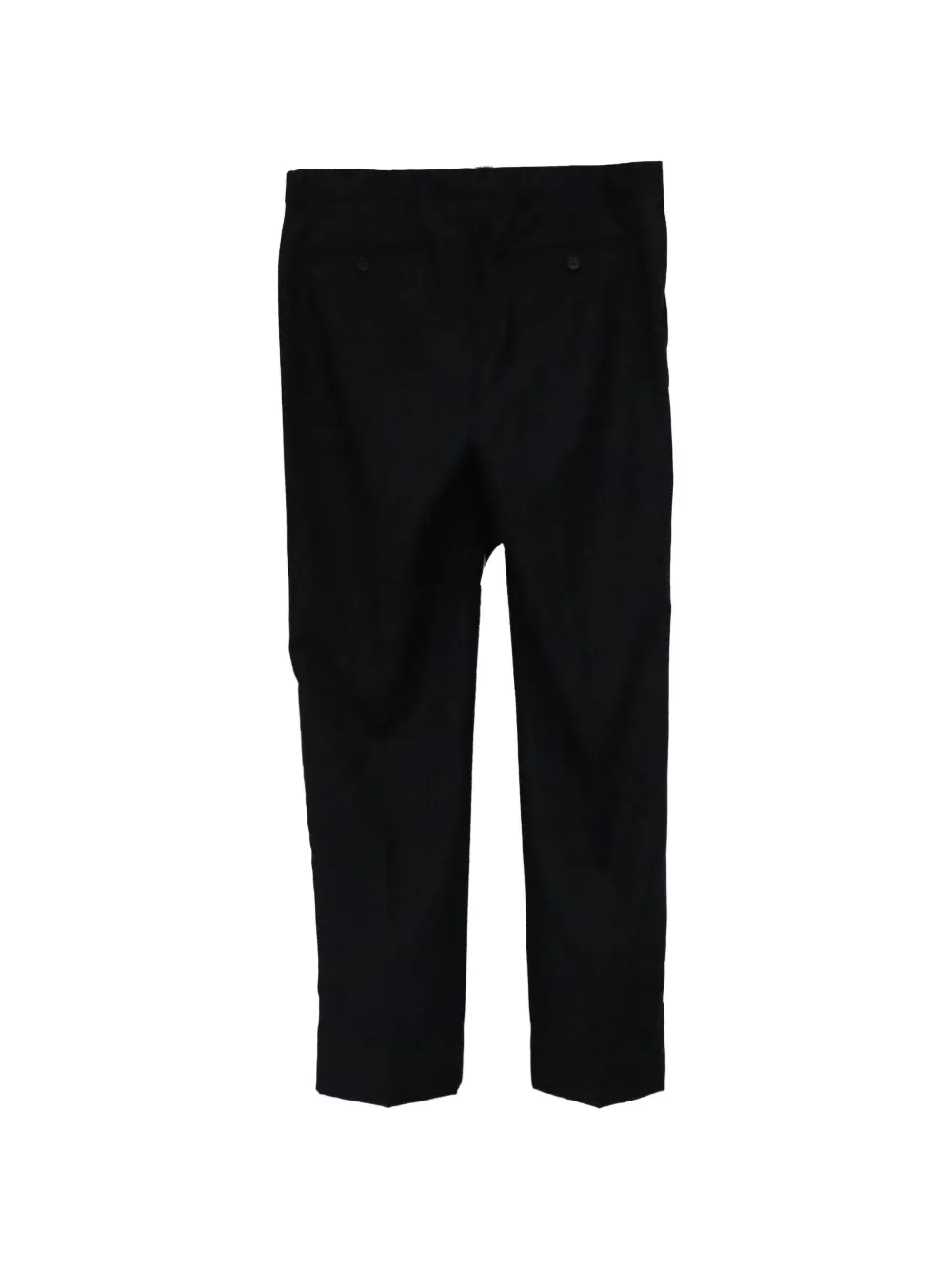 パンツ yves saint laurent wool trousers 52A Saint Laurent Pre-Owned Wool Trousers | Black | FARFETCH