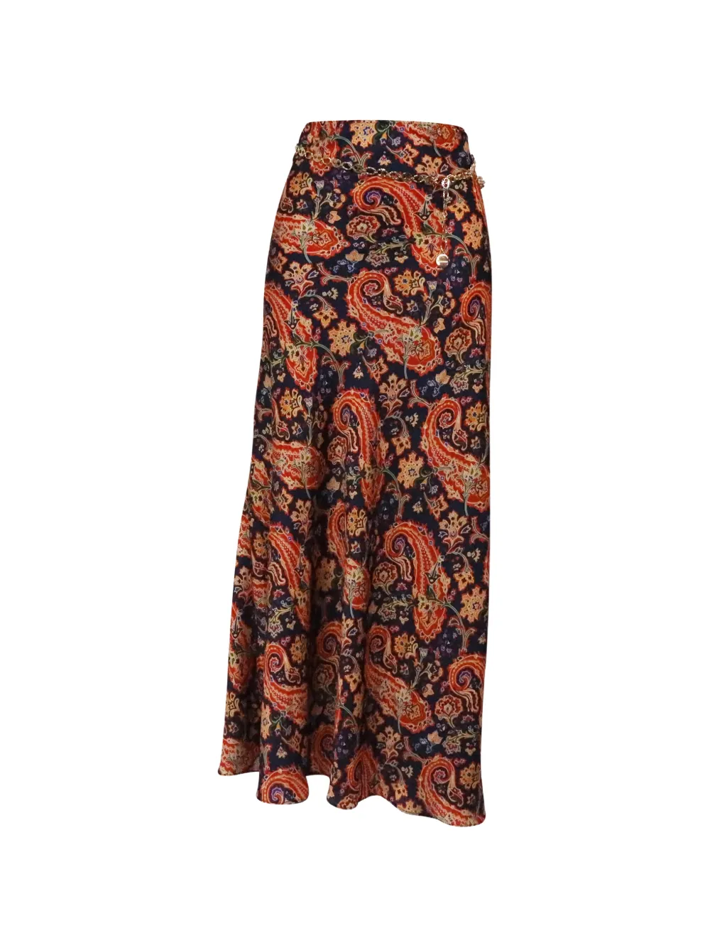 Paco Rabanne Pre-Owned paisley-print skirt - Blu