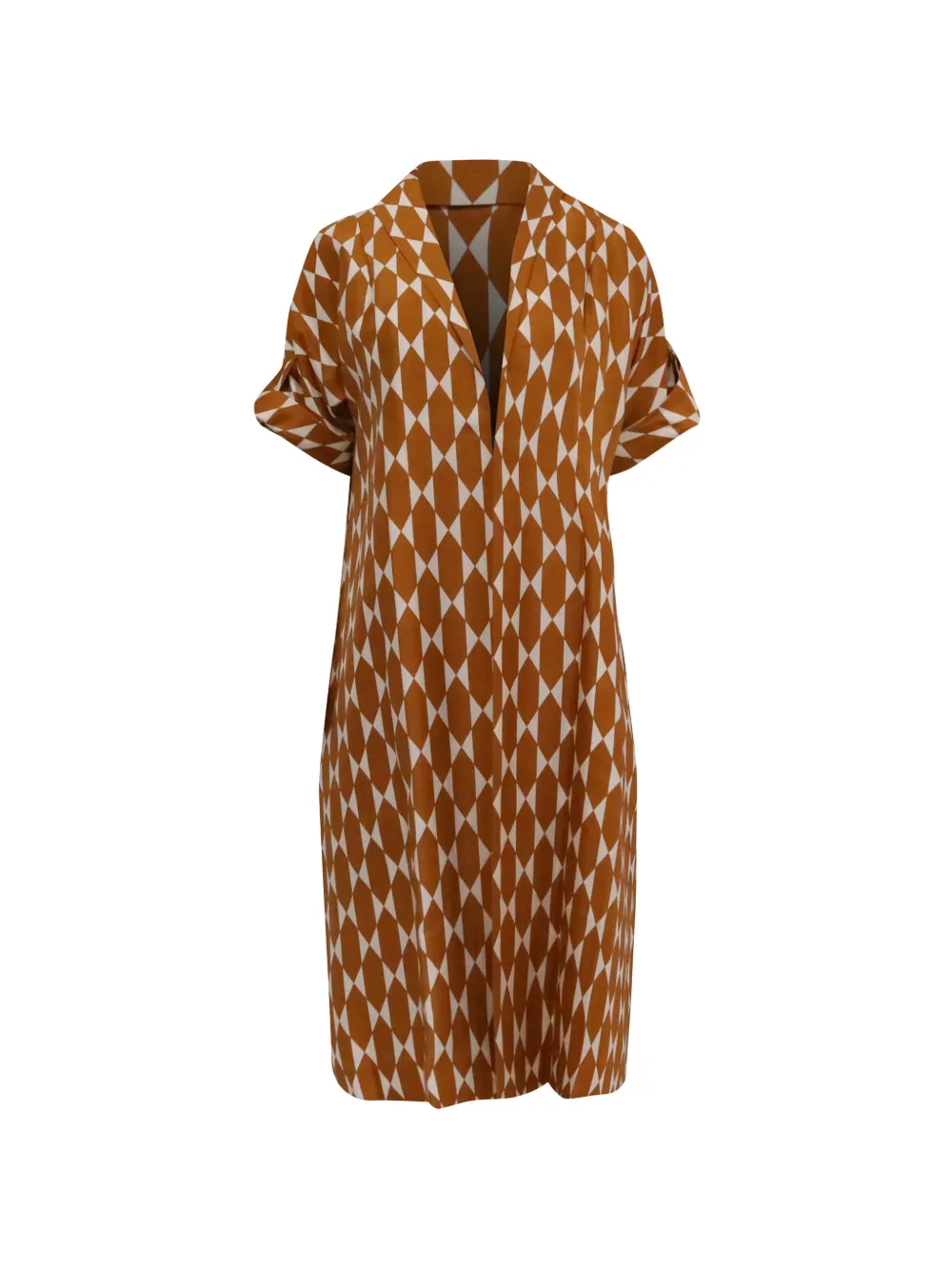 Tory Burch 2022 Haley coat - Marrone