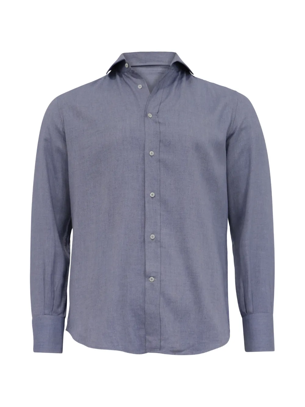 Brunello Cucinelli Vintage button-down long-sleeve shirt - Blu