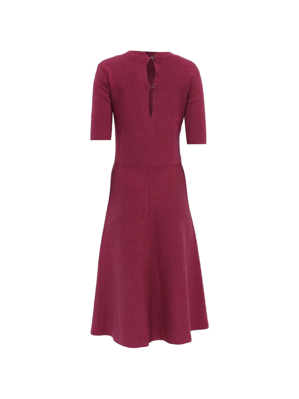 Altuzarra knitted flared midi dress - Rood