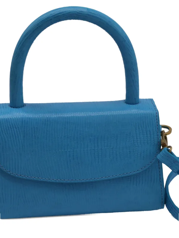 By far ミニバッグ　バッグ BY FAR Leather Mini Bag | Blue | FARFETCH ZA