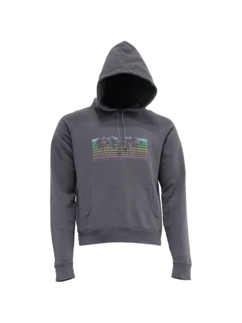 Saint Laurent Pre-Owned hoodie con estampado Malibu